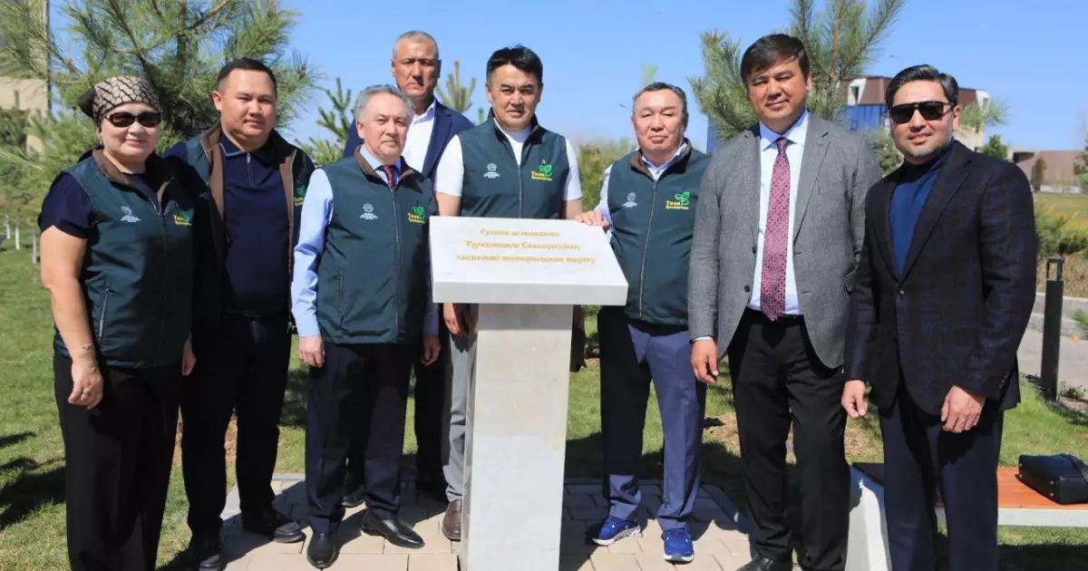  Түркістанға Баянауыл қарағайы егілді 