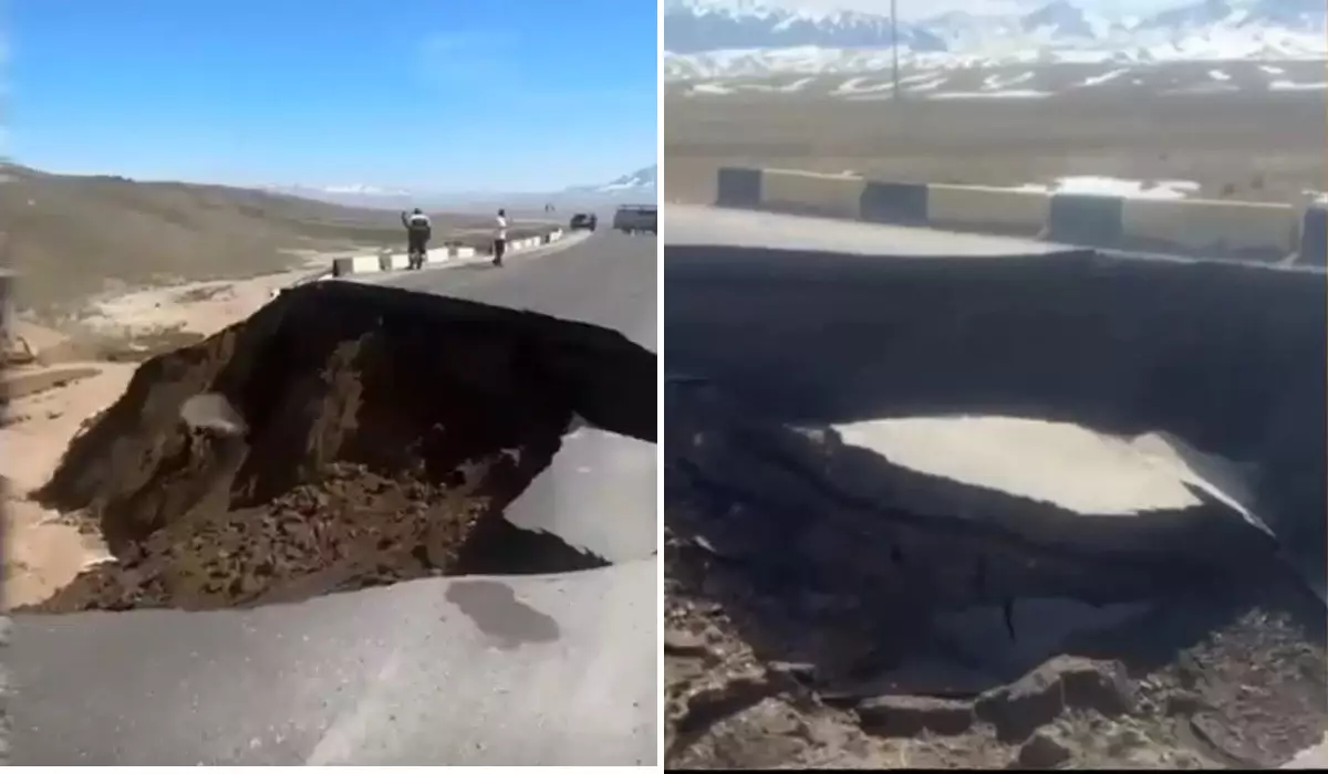 “Кеген-Нарынқол” трассасында жолды су шайып кетті