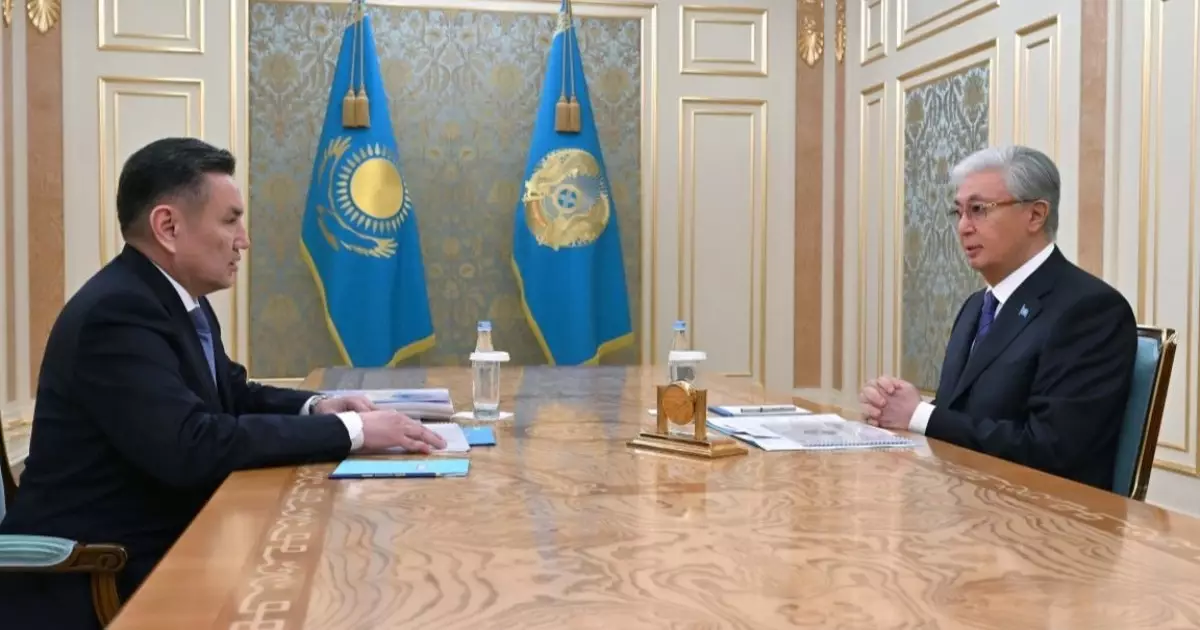  Мемлекет басшысы ШҚО әкімі Нұрымбет Сақтағановты қабылдады 