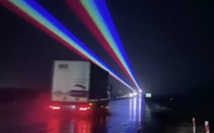 Қазақстанда алғаш рет: қауіпсіздік мақсатында жолдарда тағы бір технология сыналып жатыр