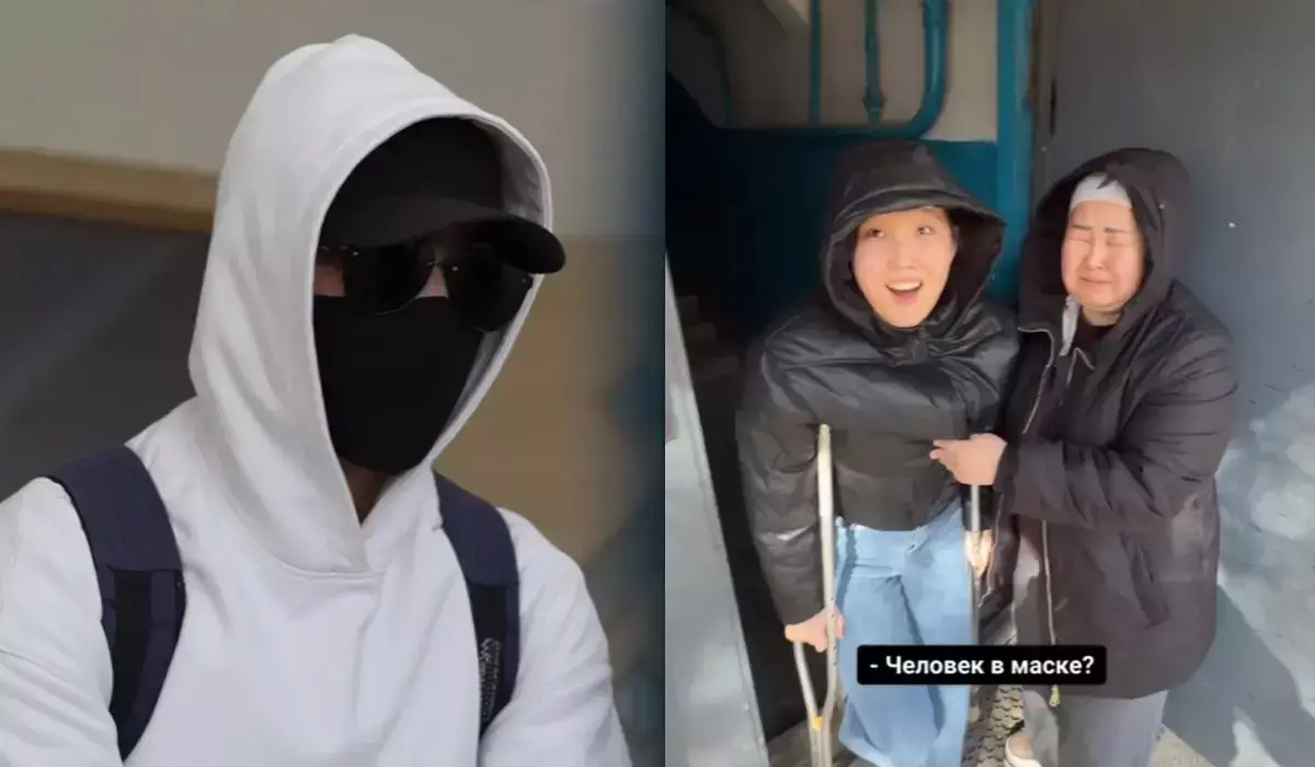 «Аяғымды кесіп тастауы мүмкін»: «Маскадағы адам» 15 жастағы қызға тосынсый жасады (ВИДЕО)