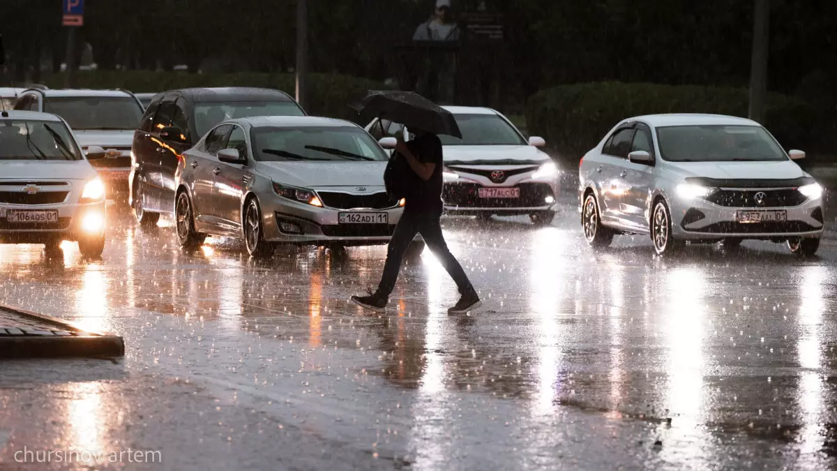 Дождь и гроза: погода в Казахстане на выходные