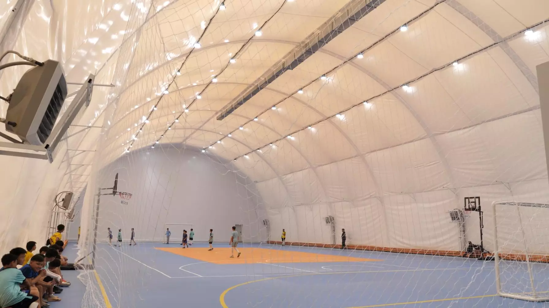 Қазақмыс Жамбыл облысында жаңа спорт залдарын іске қосты