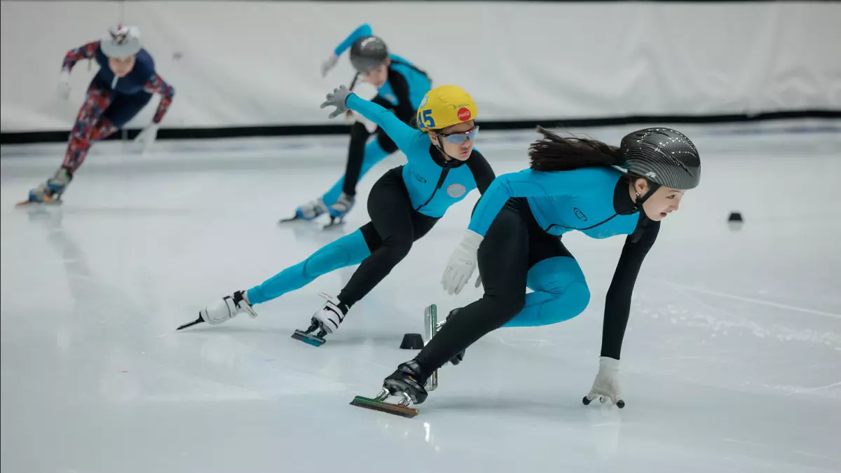 80 жас спортшы мұз айдында бақ сынады