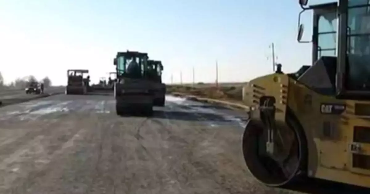  Ақтөбеде тас жолдардың 12 учаскесін су басқалы тұр 