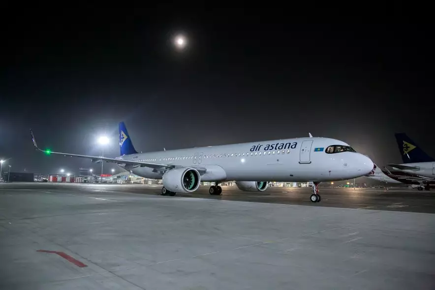 В Air Astana увеличили авиапарк до 63 самолетов, приняв новый Airbus A321neo