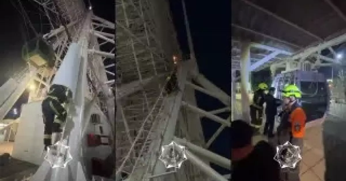  Астанада шолу дөңгелегі өртенді 