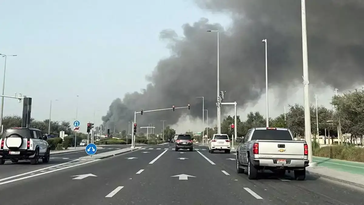 Абу-Дабиде жары лыс салдары: 12 адам жарақат алды