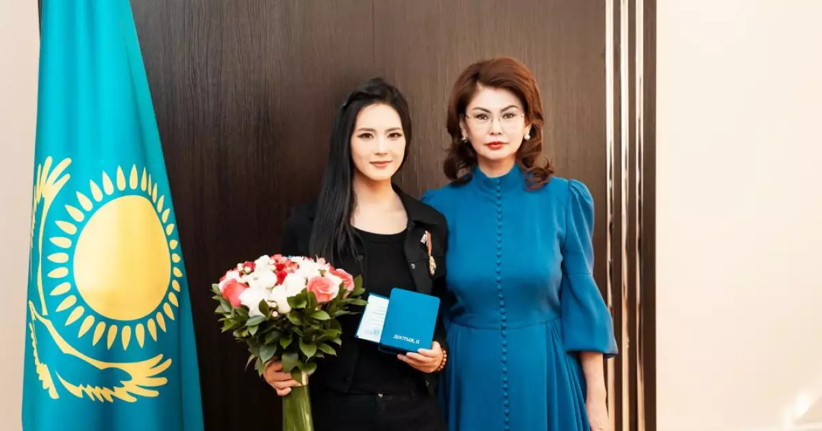  Тао Минсю Мемлекет басшысының атынан ІІ дәрежелі «Достық» орденімен марапатталды 