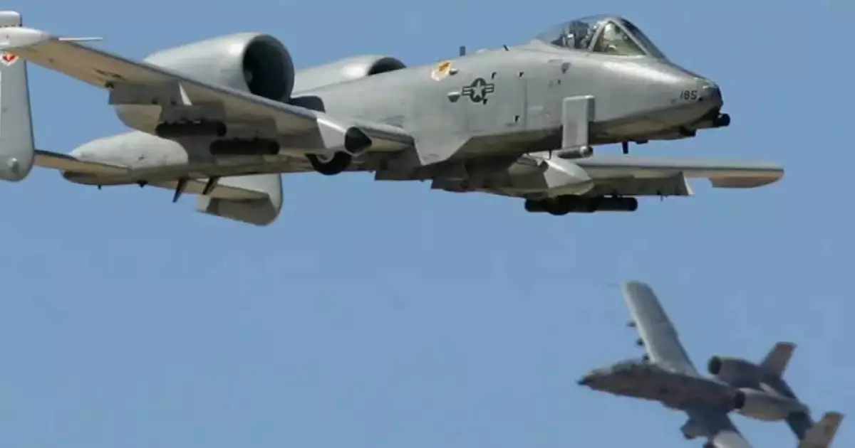  Второй потерянный самолет ВВС США за последние 24 часа 