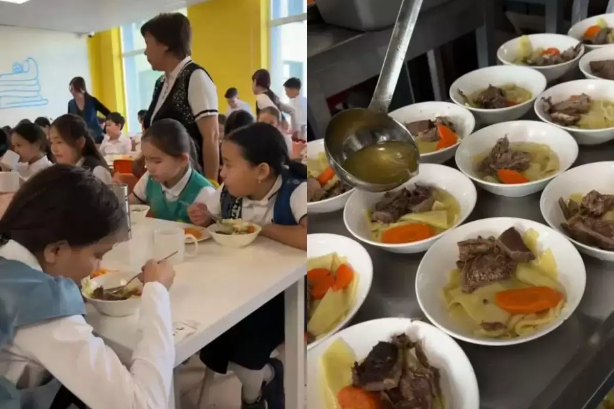 В школах Астаны с 1 апреля обновили меню: ученикам будут подавать бешбармак - новости на Lada.kz 04.04.2026