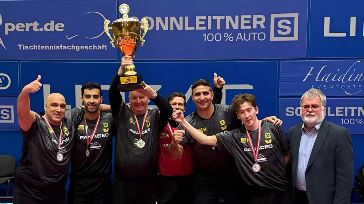 Казахстанцы успешно выступили на Кубке Австрии по настольному теннису