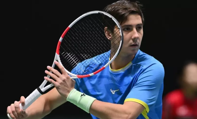 Казахстанский теннисист Шевченко устроил разгром на турнире ATP