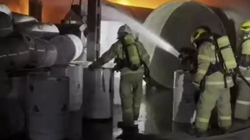 Талдықорғанда құбыр өндіретін зауыт өртенді