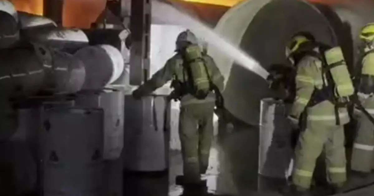  Талдықорғанда құбыр өндіретін зауыттан өрт шықты 