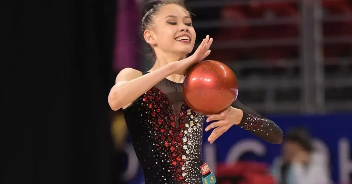   Гимнаст Ақмарал Ерекешева Франциядағы гран-при турнирінде қола медаль жеңіп алды   