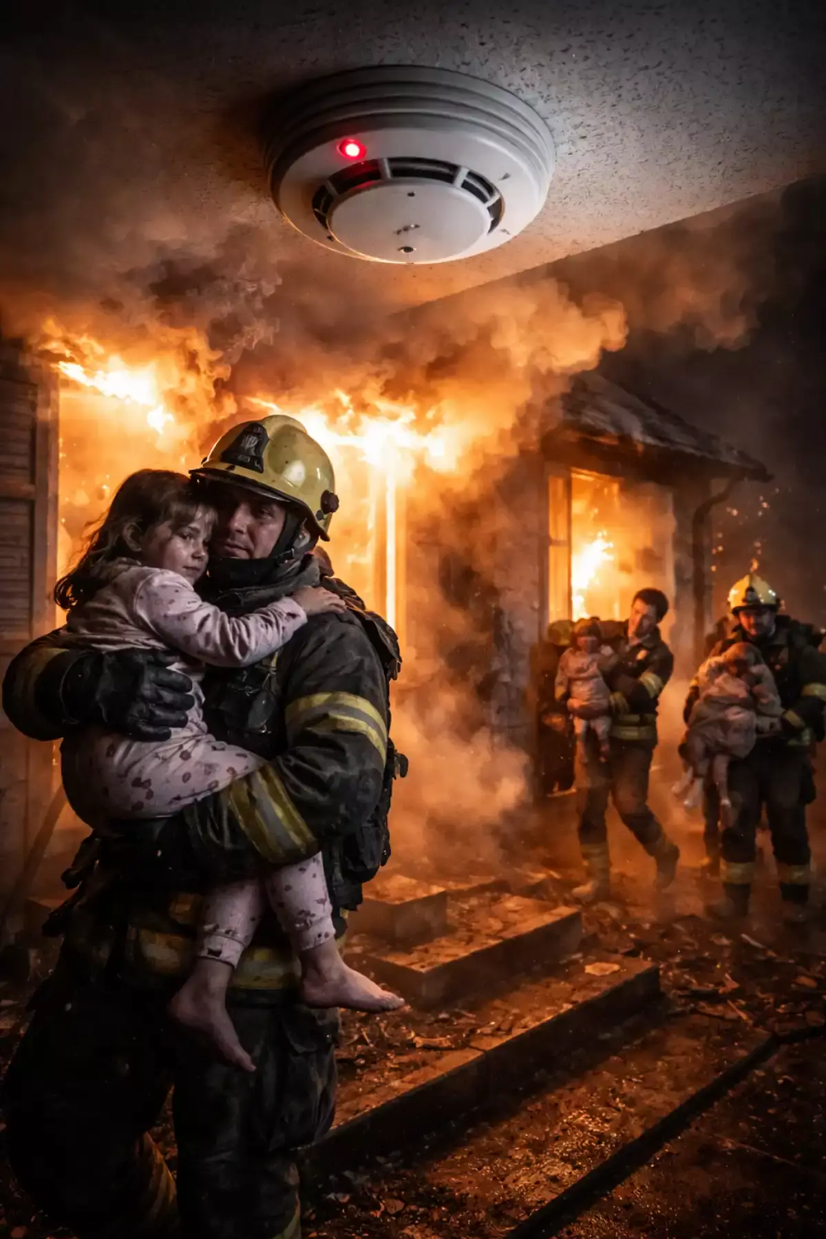 Алматыда өрт: бір датчик 8 адамның өмірін аман алып қалды