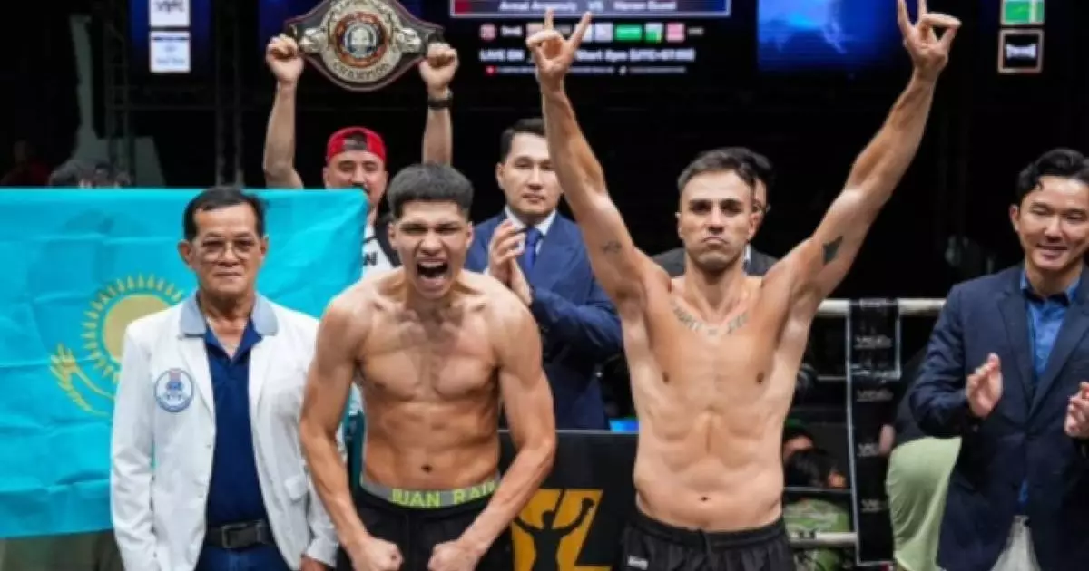  Армат Арманулы эффектно защитил титул WBA Asia 