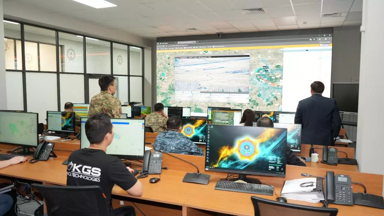 Орман өрттерін ерте анықтау жүйелері тексеріліп жатыр