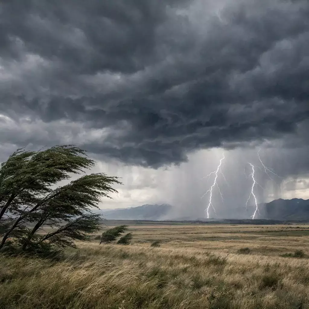 Найзағай, бұршақ, дауыл: 6 сәуірде Қазақстанды қолайсыз ауа райы күтіп тұр