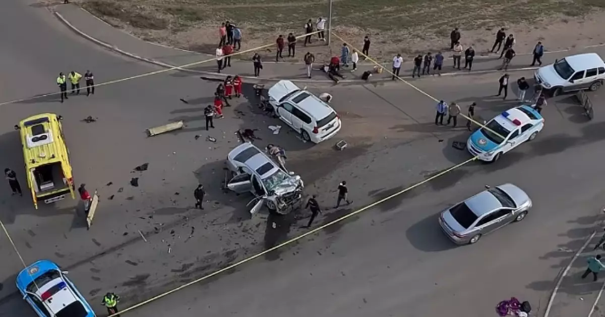  Ақтөбе – Астрахань жолында жол апатынан бір адам қаза тапты (ВИДЕО) 