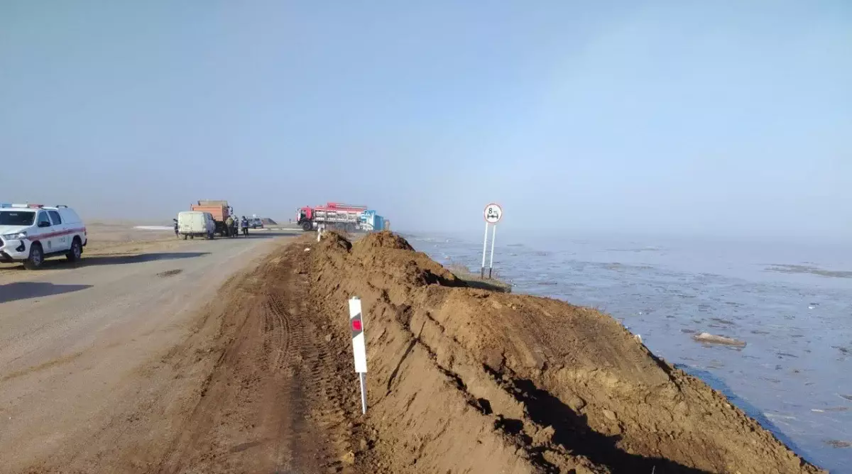 Үйлерді су басатын қауіп жоқ: Ақмола облысында «Шөптікөл» бөгеті бұзылды.