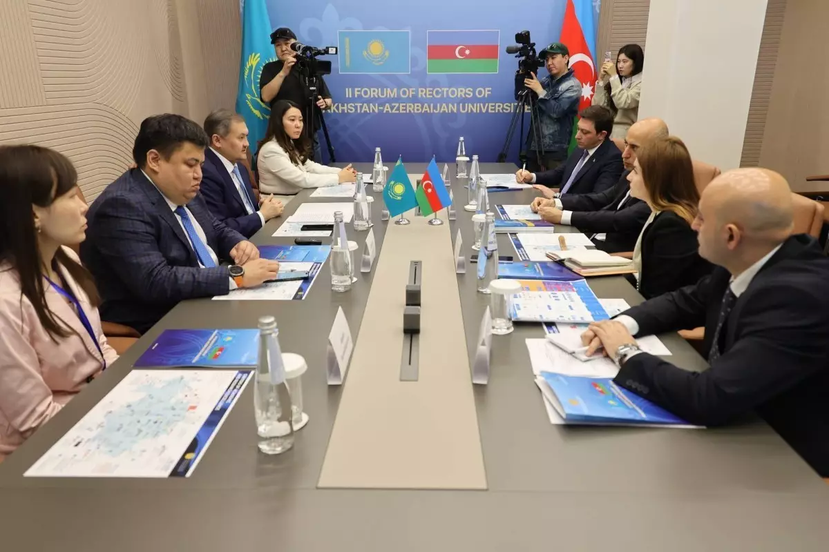 Министры Азербайджана и Казахстана обсудили сотрудничество в сфере науки и образования.