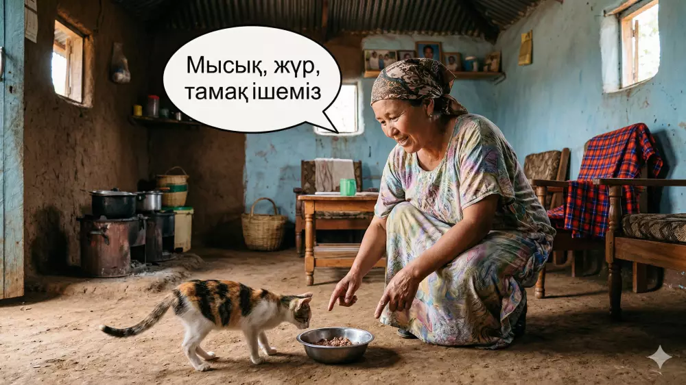Кошка понимает только казахский - эксперт объяснила, как это работает
