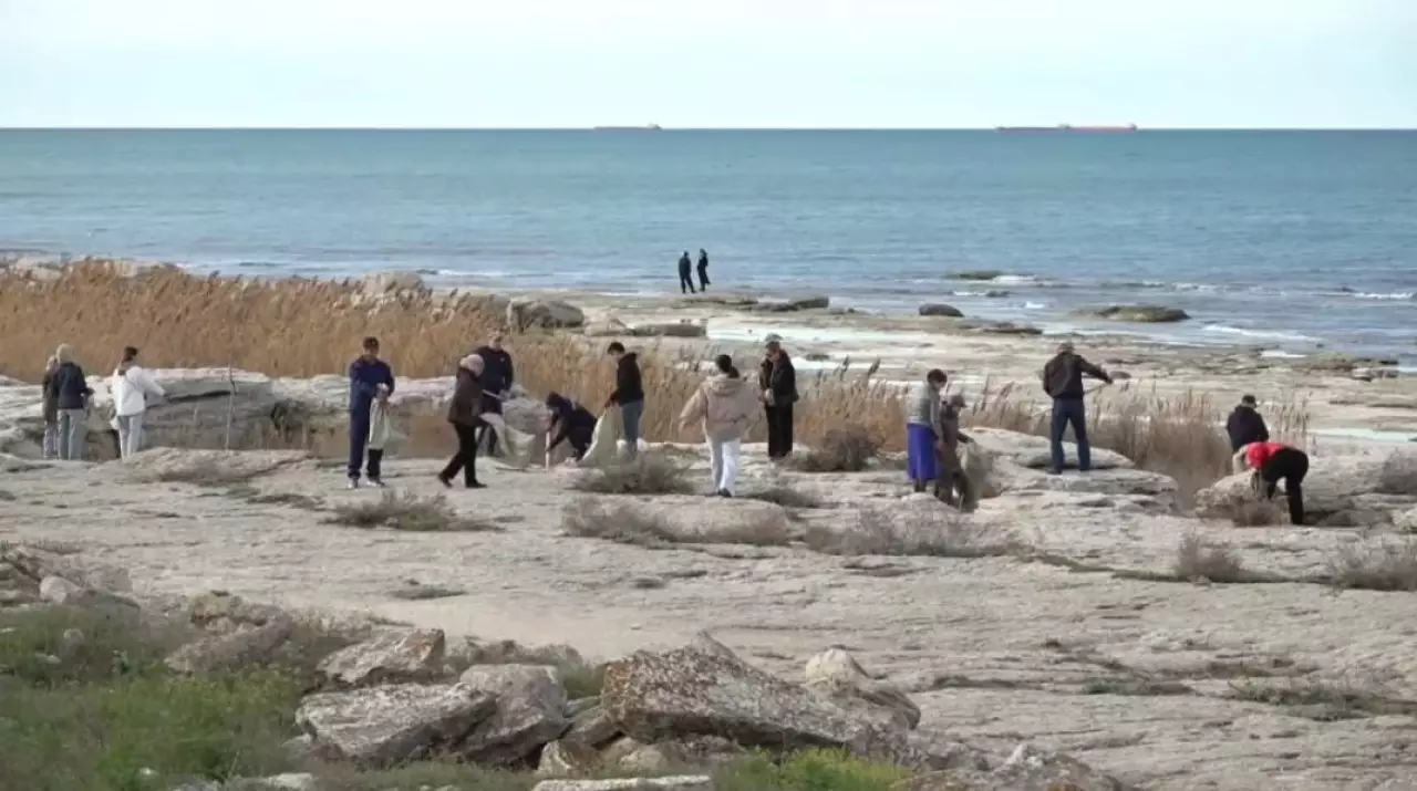 600 тонн мусора собрали в Мангистауской области