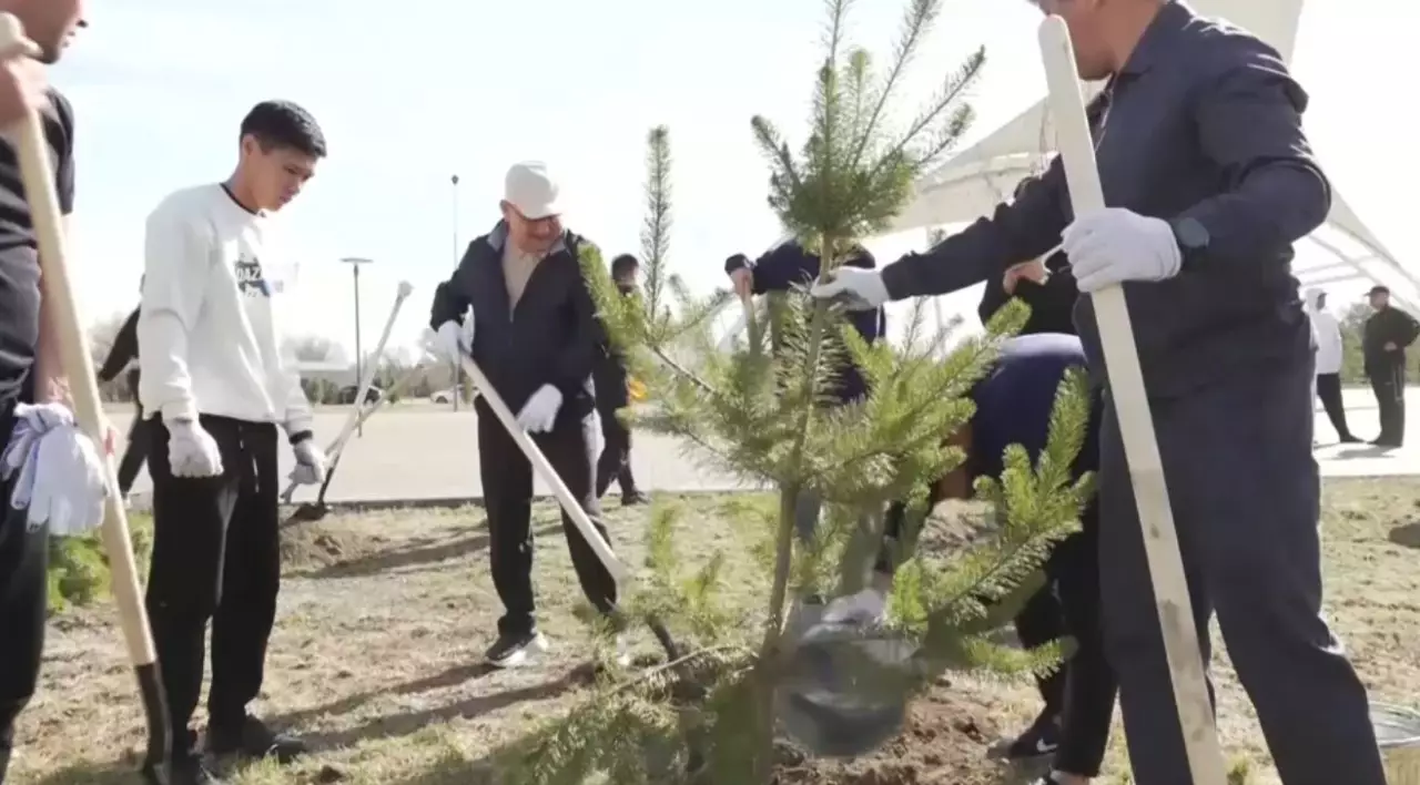 Жетісу облысында «Таза Қазақстан» акциясы аясында 8 мың көшет егілді