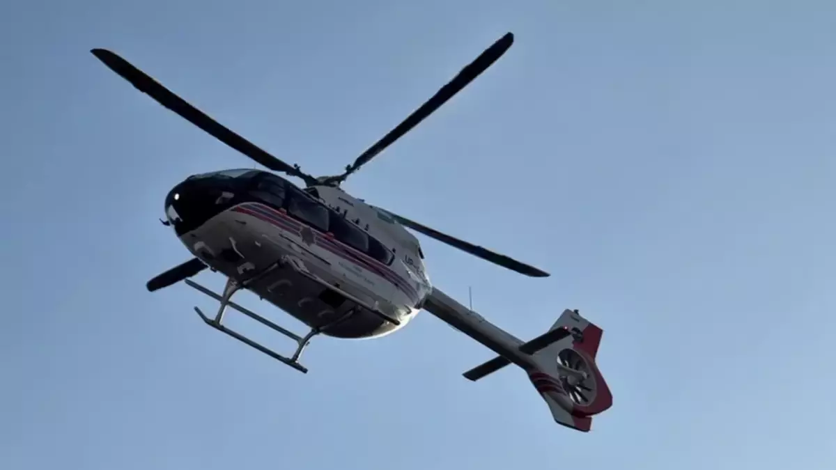 Новорожденного доставили на вертолете из Павлодара в Астану