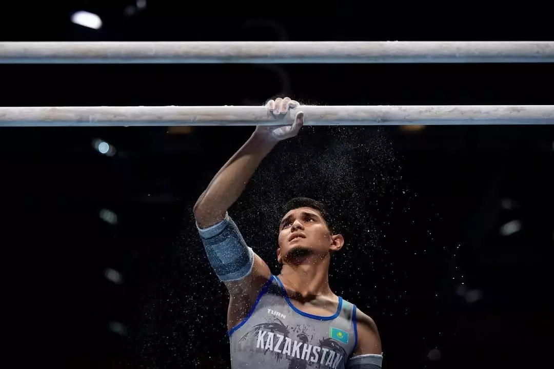 Қазақстандық гимнаст әлем кубогінде күміс жүлдеге жеңіп алды