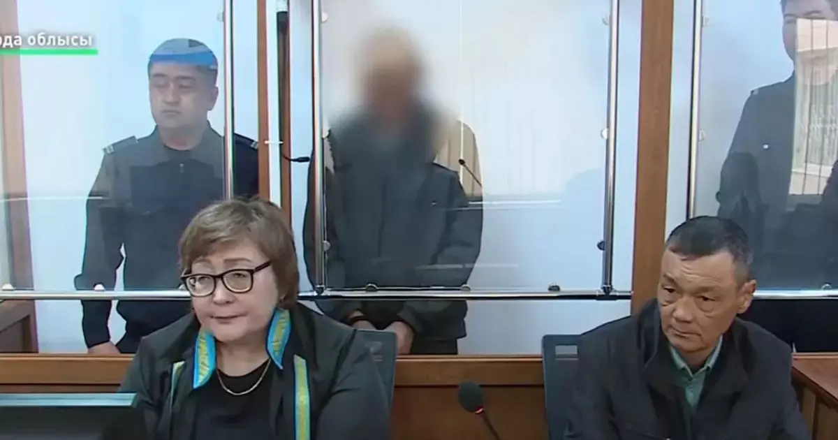  Қызылордада көршісі мен оның анасын өлтірген ер адам өмір бойына сотталды 