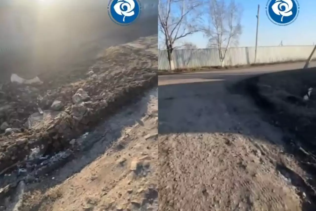 СҚО-да қазылған жер сол күйі қалды: халық батпақ кешіп жүр, жолды кім қалпына келтіреді?