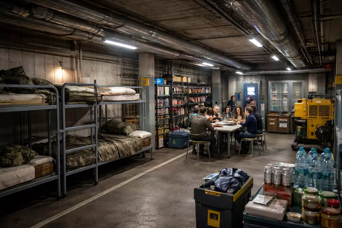 В Казахстане переоборудуют под укрытия паркинги и подвалы