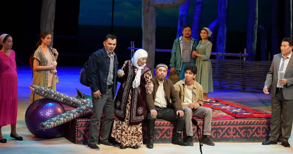  «Қаллеки» театры Түркістанға гастрольдік сапармен бармақ 