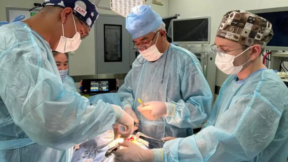 Алматыда дәрігерлер қыз баланың асқазанынан үшінші рет шаш түйінін алып тастады