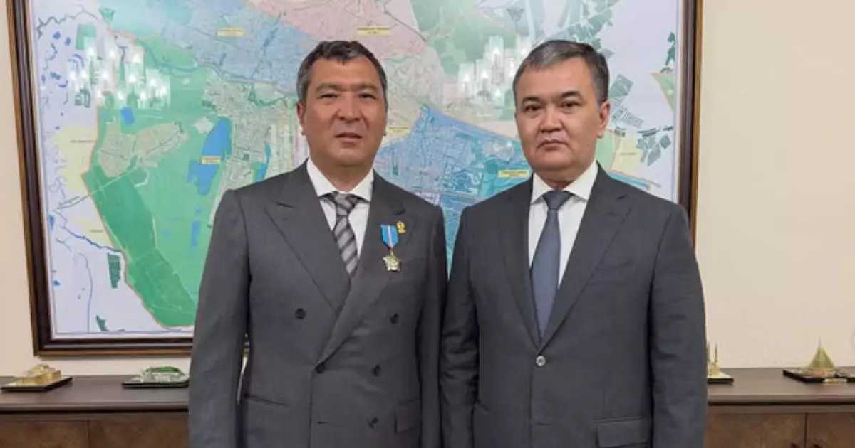  Жұмабек Жанықұлов «Құрмет» орденімен марапатталды 