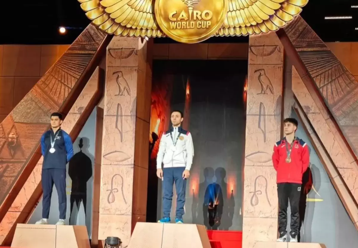 Алматылық гимнасттар Каирдегі Әлем кубогы кезеңінде жүлдеге қол жеткізді