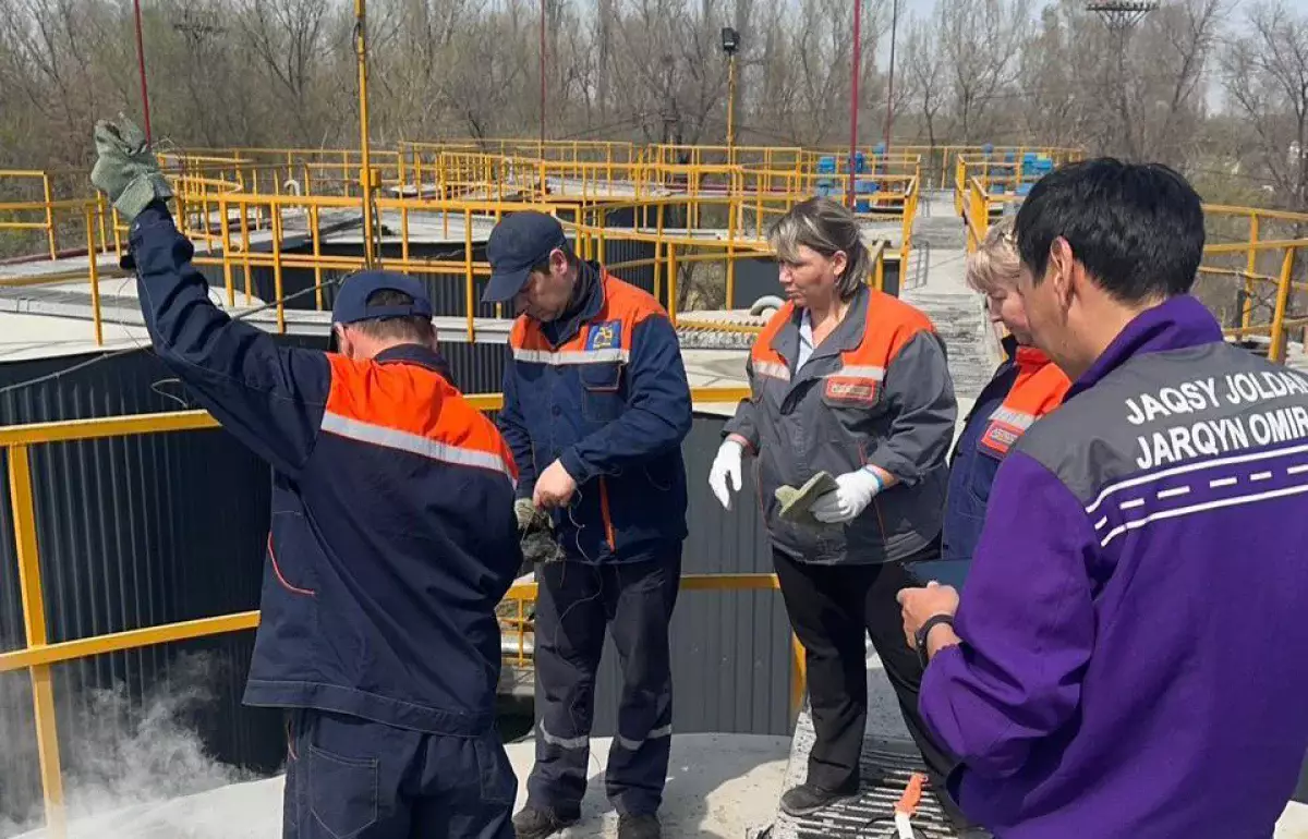 Алматыдағы асфальтбетон зауыттарына тексеріс жүргізілді