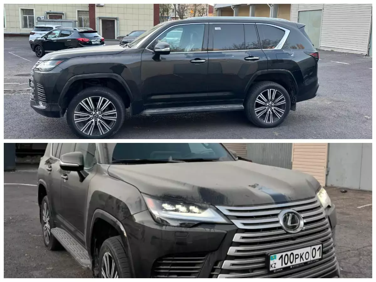 Перизат Қайраттан тәркіленген 79 миллион теңгелік Lexus қаржы мониторингі агенттігіне берілді