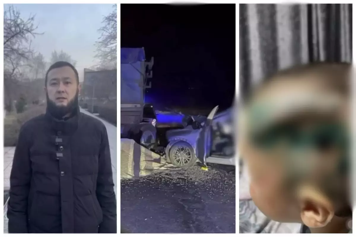 Әйелі қаза тауып, ұлы көзінен айырылған: Семей тұрғыны апатқа кінәлі адамды полиция қорғап отырғанын айтты (видео)