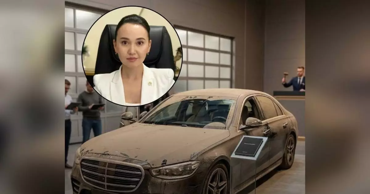  Роскошный Mercedes Перизат Кайрат передали госорганам 