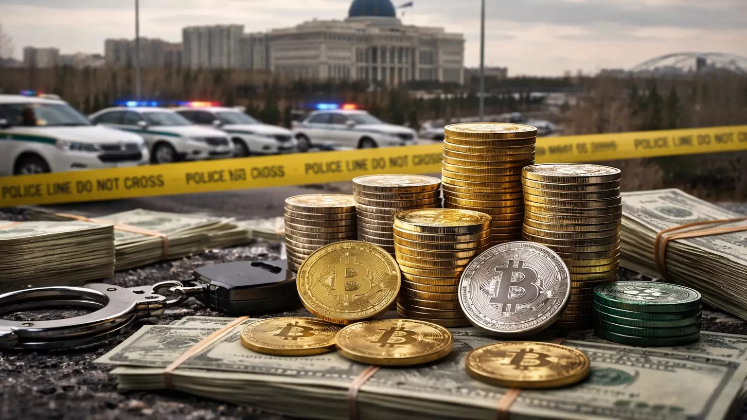 «Қаржы пирамидасы»: Алматыда 528 млн теңгенің криптовалютасы тәркіленді