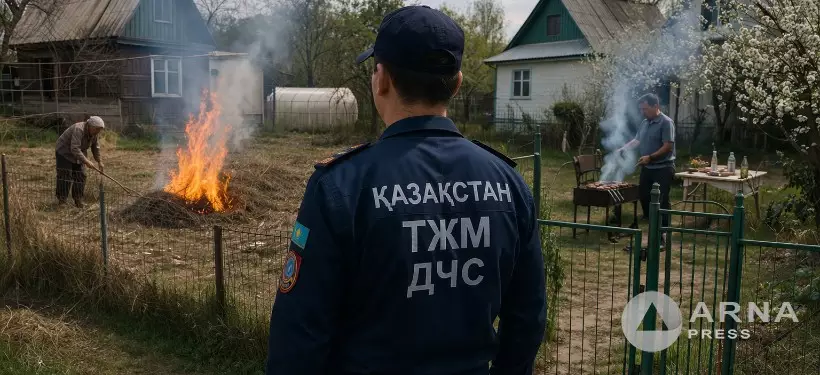 Костры на участках и шашлыки на дачах в Казахстане: что можно, а за то грозит штраф