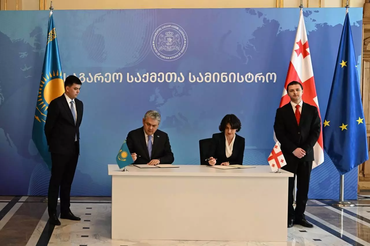 Казахстан и Грузия укрепляют связи программой сотрудничества.