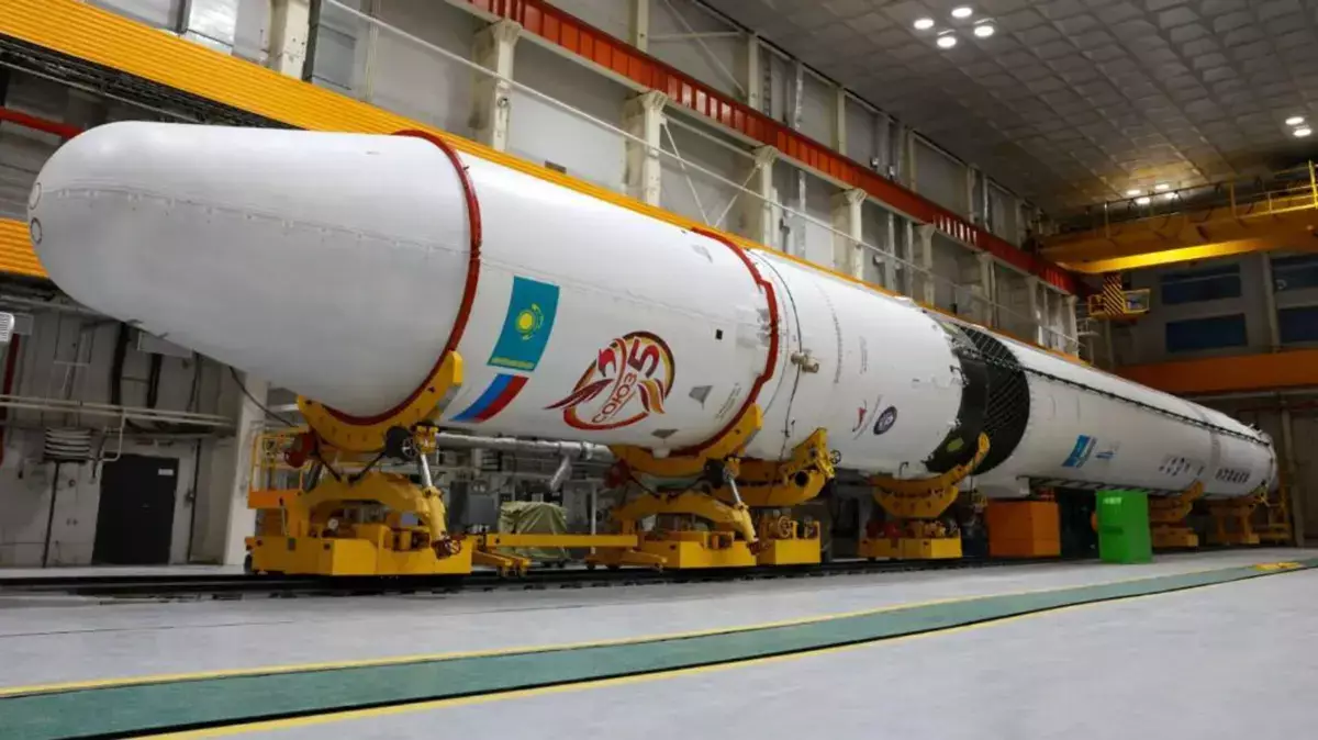 Ракета "Союз-5" установлена на Байконуре для первого пуска проекта "Байтерек" - новости на Lada.kz 07.04.2026