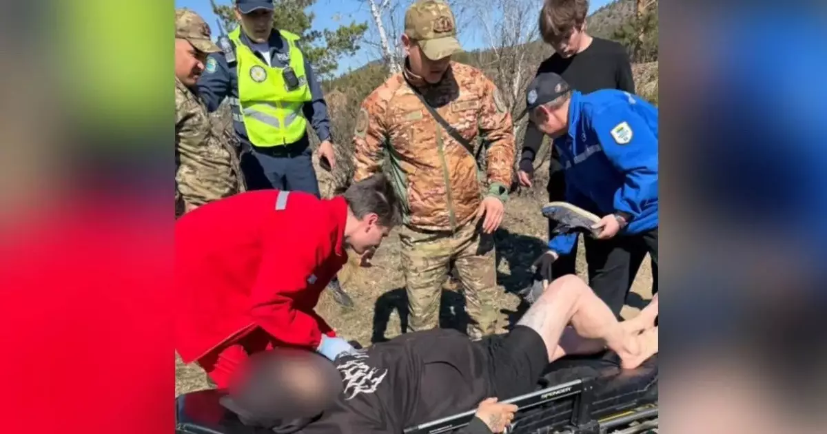  Ақмола облысында мұзға кеткен балықшыны балалар құтқарып қалды 