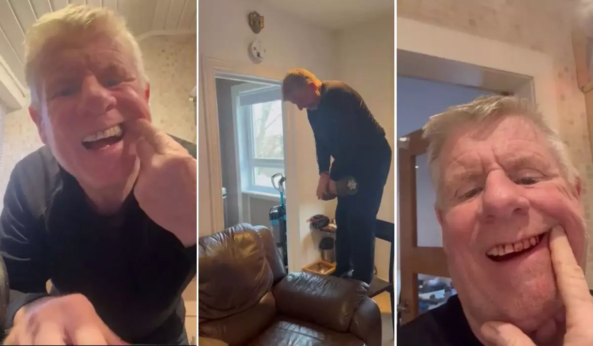 Тіс дәрігеріне қаралуға шамасы келмеген қарт ер адам батпантастың көмегімен тісін өзі жұлып алды