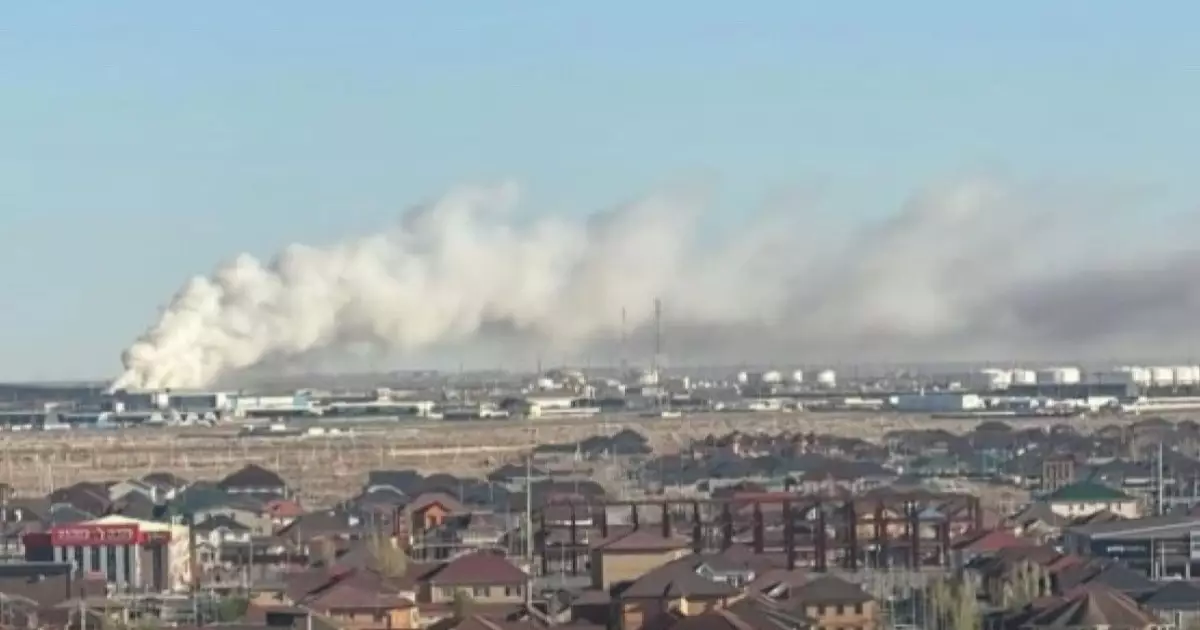  Атырауда қоқыс полигоны өртенді 